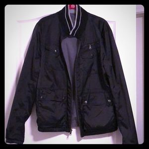 Banana Republic reversible black jacket